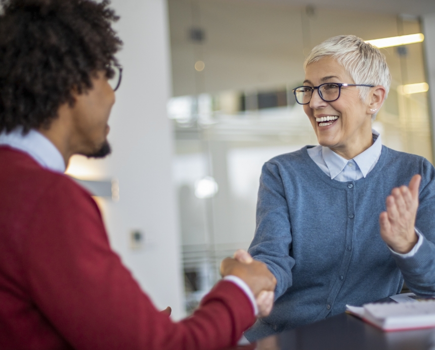 resources_career opportunities-2 Woman shaking a mans hand